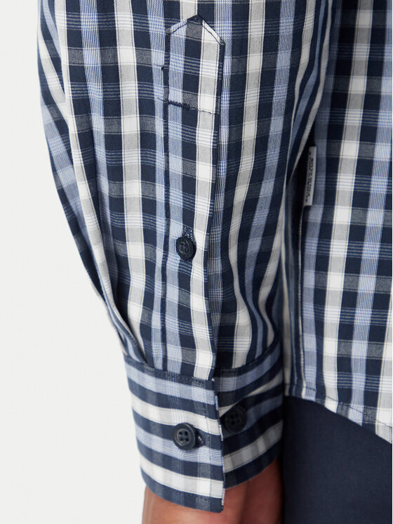Beverly Hills Polo Club Beverly Hills Polo Club Hemd P-SS26M-BRASS Dunkelblau Regular Fit