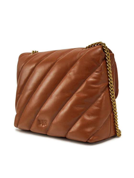 PINKO PINKO Rankinė Love Puff Big Cl AI 23-24 PLTT 100037 A0F2 Ruda