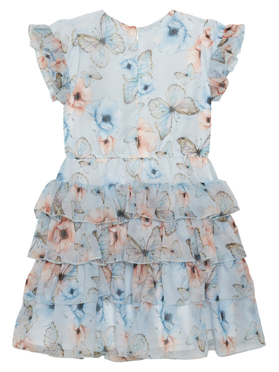 Guess Guess Elegantes Kleid K6RK06 WA2T0 Blau Regular Fit