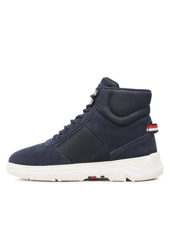 Tommy Hilfiger Tommy Hilfiger Superge Core Mix Suede Hybrid Boot FM0FM04596 Mornarsko modra