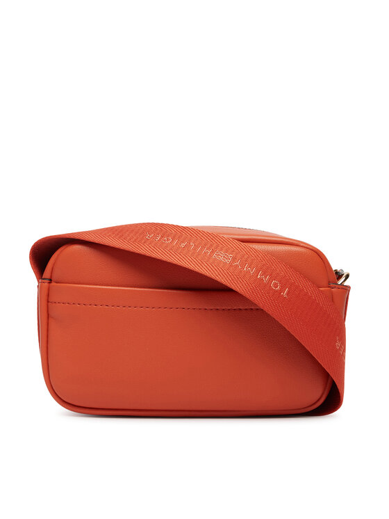 Tommy Hilfiger Tommy Hilfiger Τσάντα Th Logotape Camera Bag AW0AW18741 Πορτοκαλί