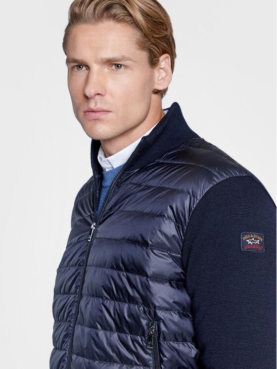 Paul&Shark Paul&Shark Kurtka puchowa 12311223 Granatowy Regular Fit