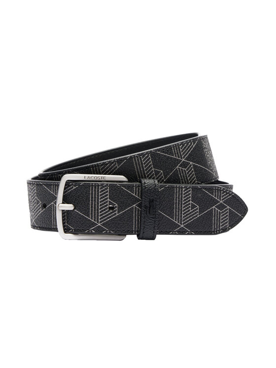 Pasek Lacoste, Czarny, 25248