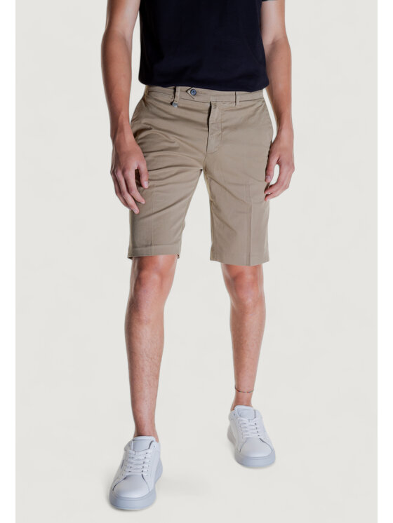 Antony Morato Antony Morato Bermuda BRYAN Beige Bermuda Fit