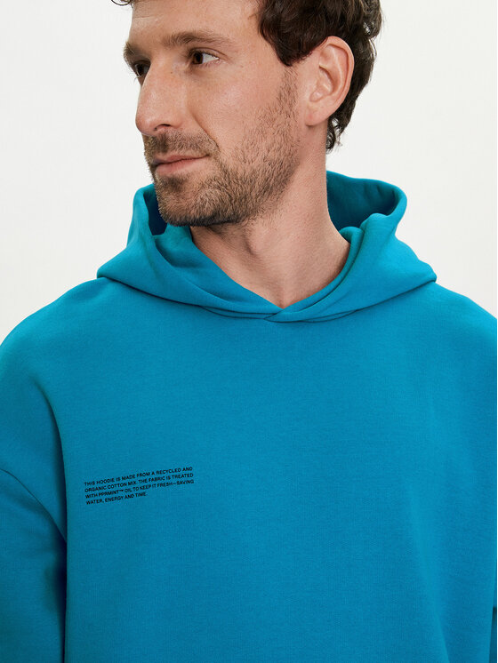 Pangaia Pangaia Majica dugih rukava Archive 365 Heavyweight Plava Loose Fit