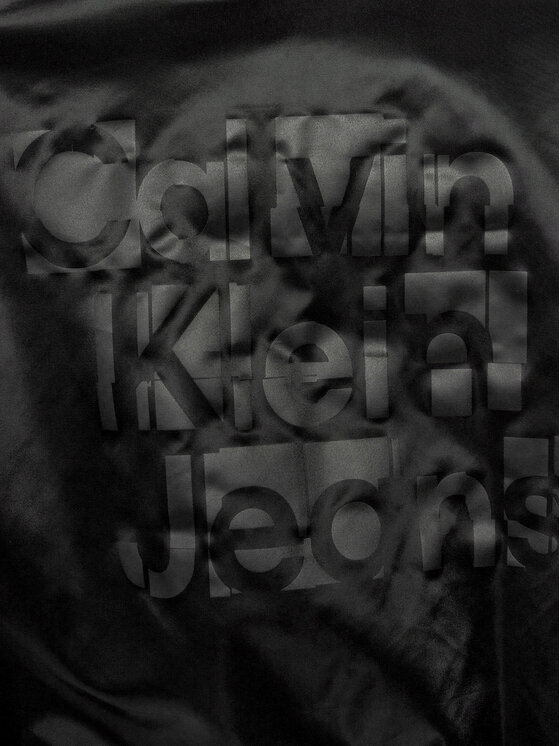 Calvin Klein Jeans Calvin Klein Jeans Μπόμπερ μπουφάν IB0IB01980 Μαύρο Regular Fit