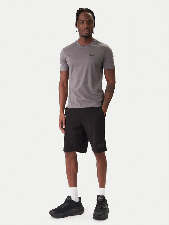 EA7 Emporio Armani EA7 Emporio Armani T-Shirt 8NPT25 PJVPZ U8086 Šedá Regular Fit