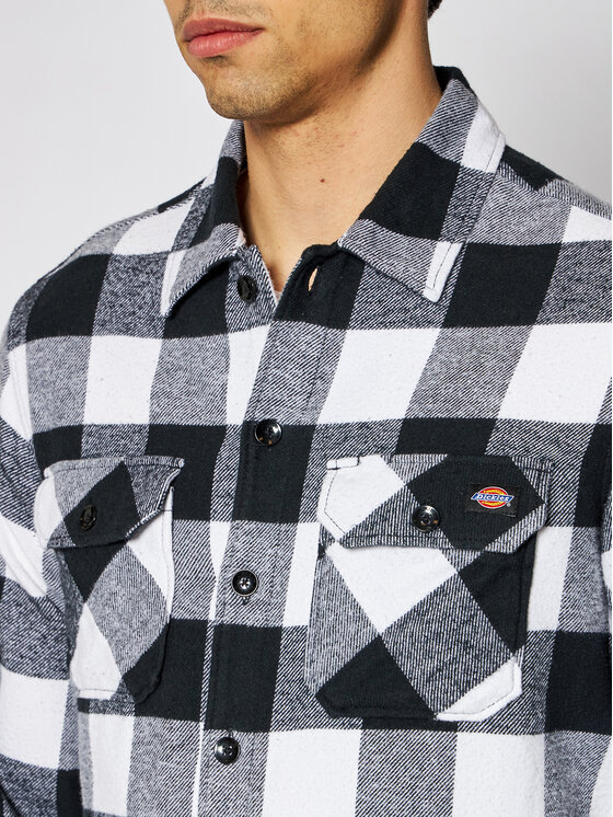 Dickies Dickies Риза Unisex New Sacramento DK0A4XDZBLK Черен Regular Fit