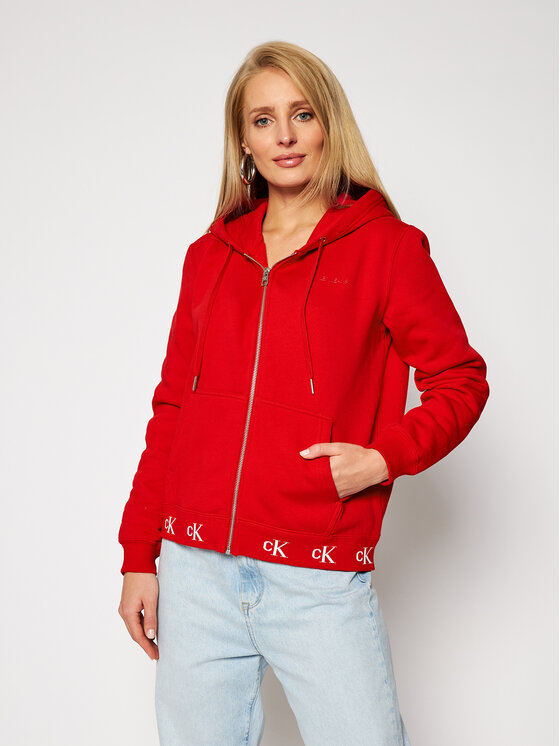 Calvin Klein Jeans Calvin Klein Jeans Jopa J20J215074 Rdeča Regular Fit