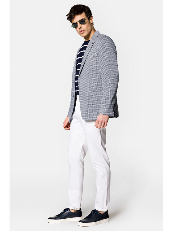 Lancerto Lancerto Marynarka Archidona MA131123000014 Niebieski Slim Fit