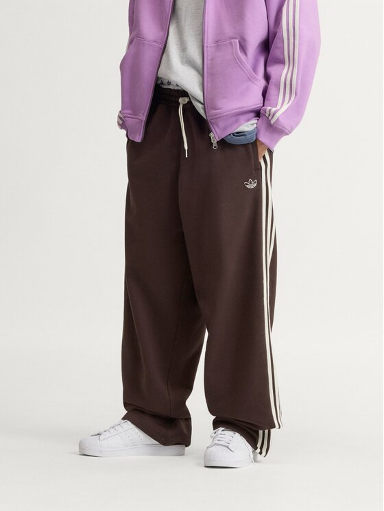 adidas Originals adidas Originals Sportinės kelnės 172582 Tamsiai ruda Loose Fit