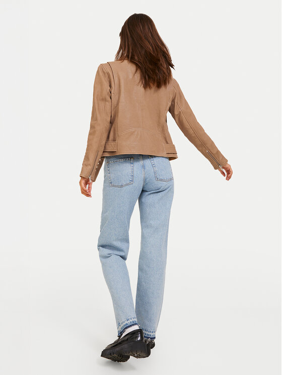 JJXX JJXX Шкіряна куртка Holly 12200286 Коричневий Regular Fit