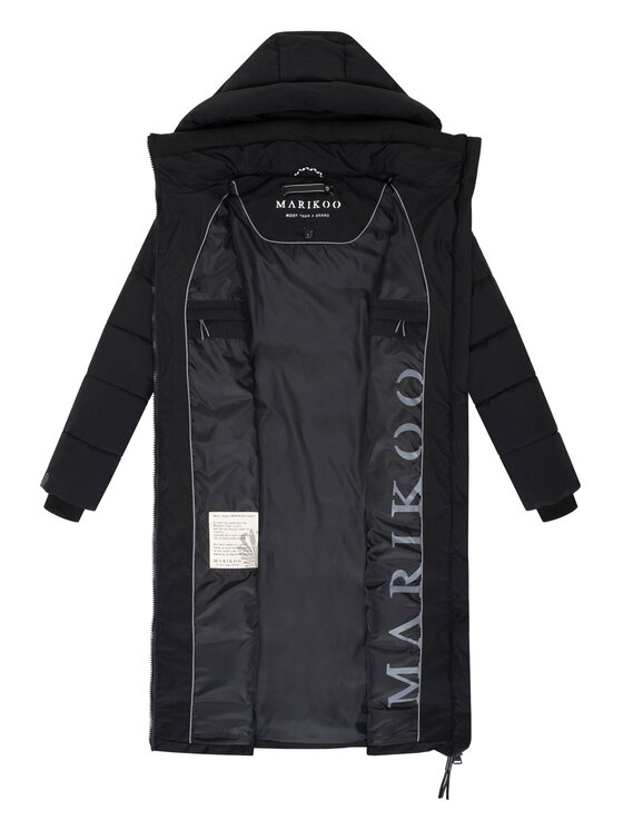 Marikoo Marikoo Kurtka zimowa Lanitaa Czarny Regular Fit
