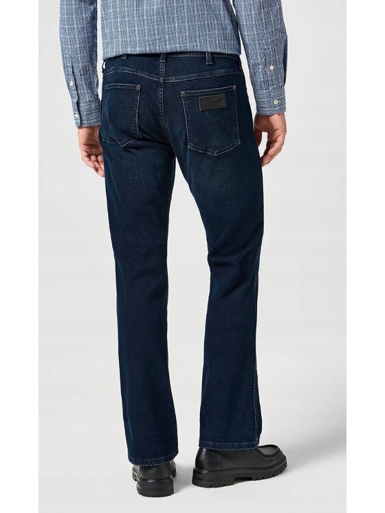 Wrangler Wrangler Jeansy Horizon Niebieski Bootcut Fit