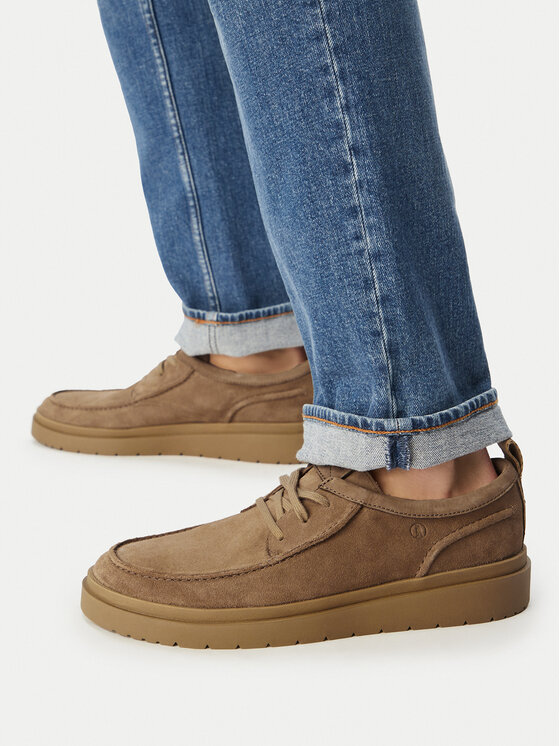 Clarks Clarks Обувки Polden Moc 26186452 Бежов