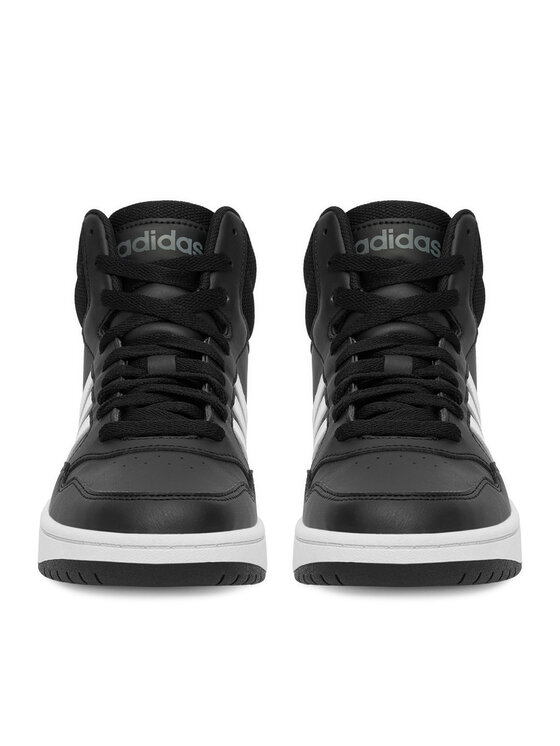 adidas adidas Sneakersy HOOPS MID 3.0 K GW0402 Čierna