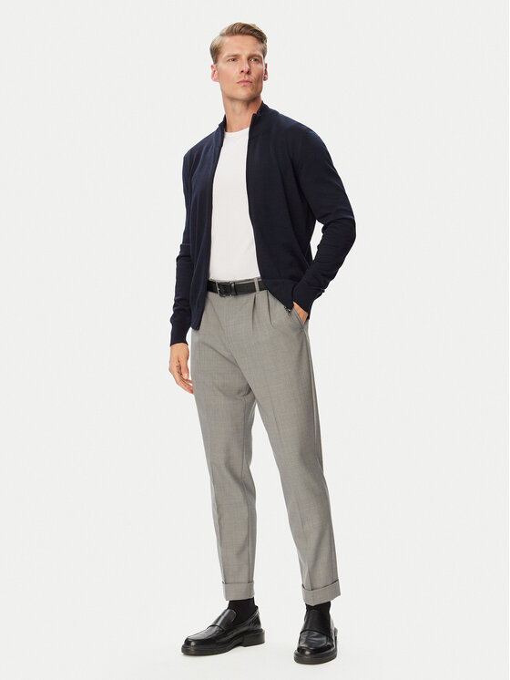 BOSS BOSS Kardiganas H-Balonso 50566344 Mėlyna Regular Fit