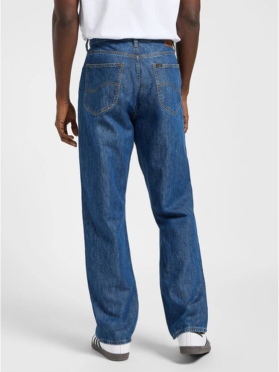 Lee Lee Jeansy ASHER Niebieski Loose Fit