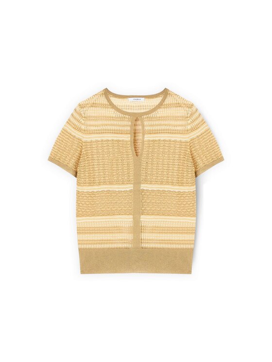 Motivi Motivi Maglione M211W103933N0R8 Crema Regular Fit