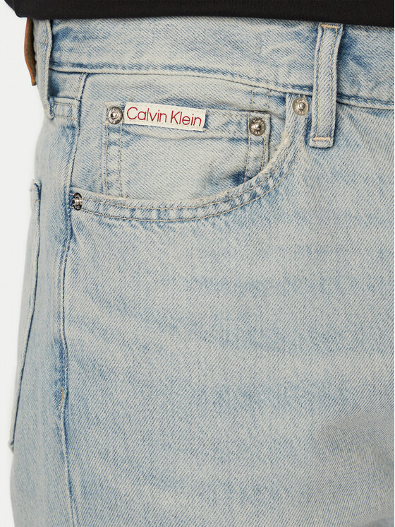 Calvin Klein Jeans Calvin Klein Jeans Дънки LV04RG789G Светлосин Straight Fit