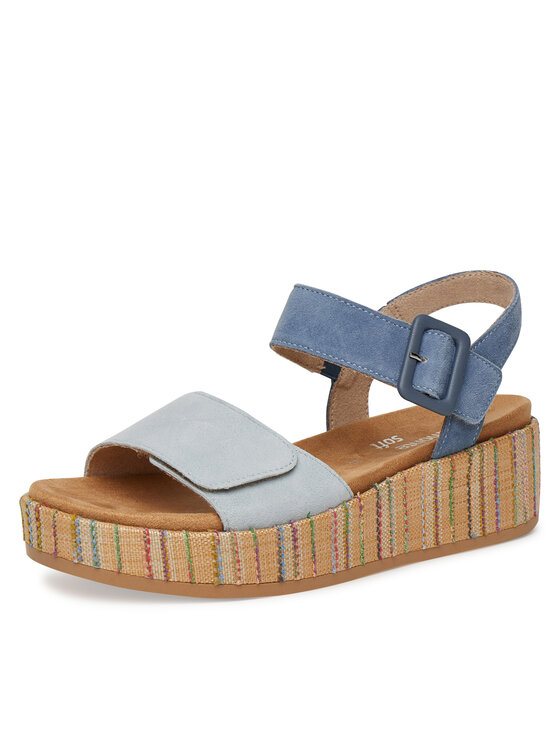 Remonte Remonte Sandalen D1N54-12 Blau