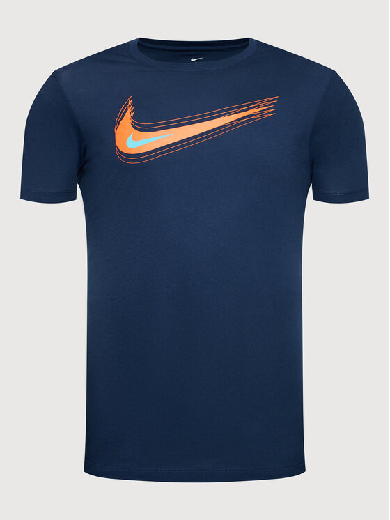 Short Sleeve T-Shirts Nike M NSW Tee Swoosh 12 Month dark gray (DB6470-068)  – Queens 💚