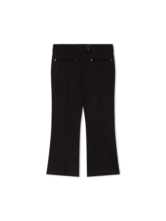 Fiorella Rubino Fiorella Rubino Spodnie materiałowe P073L002490N033 Czarny Flare Fit