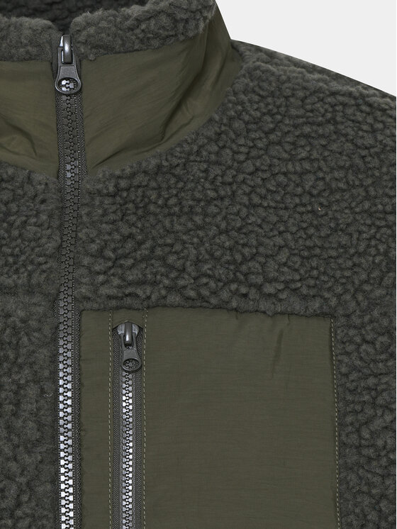 KABOOKI® KABOOKI® Bluza 14010036 Zielony Regular Fit