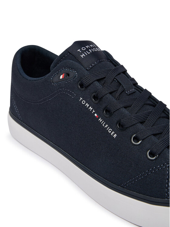 Tommy Hilfiger Tommy Hilfiger Sneakers aus Stoff Harlem Core Ii FM0FM05817 Dunkelblau