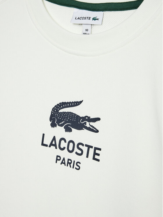 Lacoste Lacoste Суитшърт SJ3005 Екрю Regular Fit