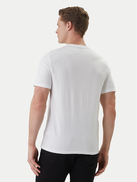 Calvin Klein Calvin Klein T-Shirt LV04LF809G Biały Regular Fit