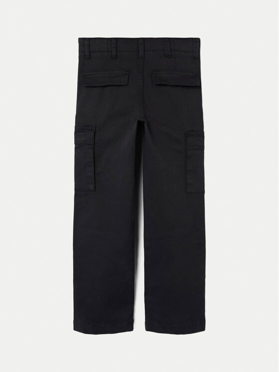 NAME IT NAME IT Hlače 13234676 Crna Slim Fit