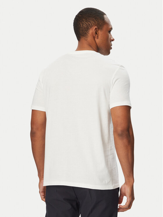 Calvin Klein Calvin Klein T-krekls SS 30s EU LV04LG809G Balts Slim Fit