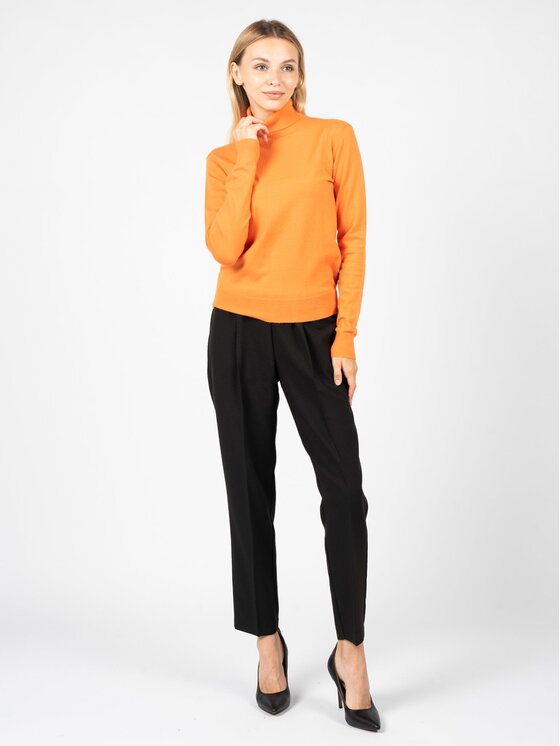 Sweter Silvian Heach, Rozmiar S, Pomarańczowy, PGA22144LU | Nunteg