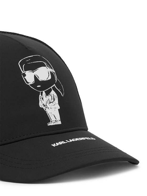 Karl Lagerfeld Kids Karl Lagerfeld Kids Kapa s šiltom Z31226 M Črna
