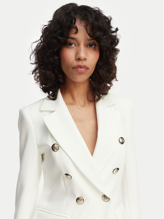 Maryley Maryley Giacca da abito 26EB139/43VA Crema Regular Fit