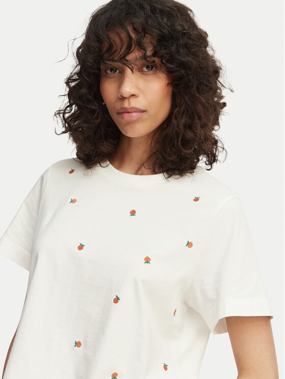 Vero Moda Vero Moda Tricou Sola 10341979 Alb Regular Fit