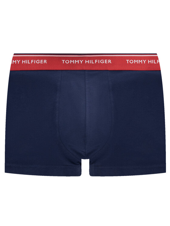 Tommy Hilfiger Tommy Hilfiger Komplet 3 par bokserek 3P Trunk 1U87903842 Granatowy