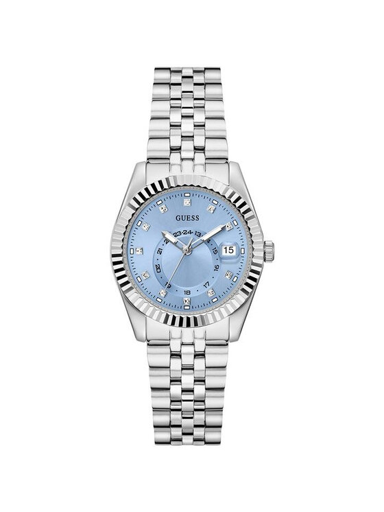 Guess Guess Hodinky GW0936L1 Strieborná