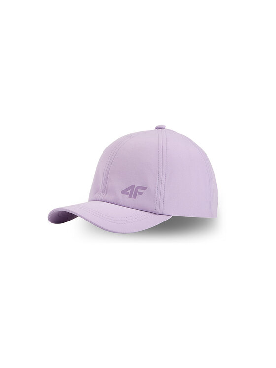 4F 4F Czapka z daszkiem BASIC 3 Fioletowy jasny
