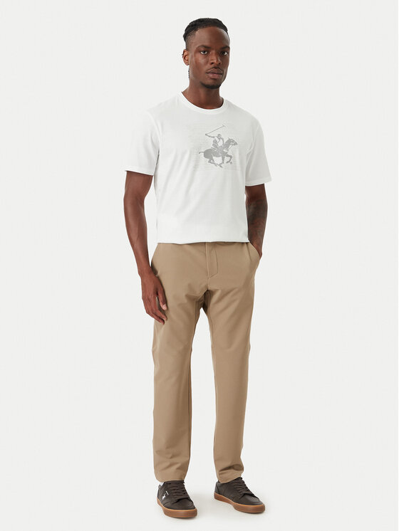 Beverly Hills Polo Club Beverly Hills Polo Club Tričko M1623-HR Biela Regular Fit