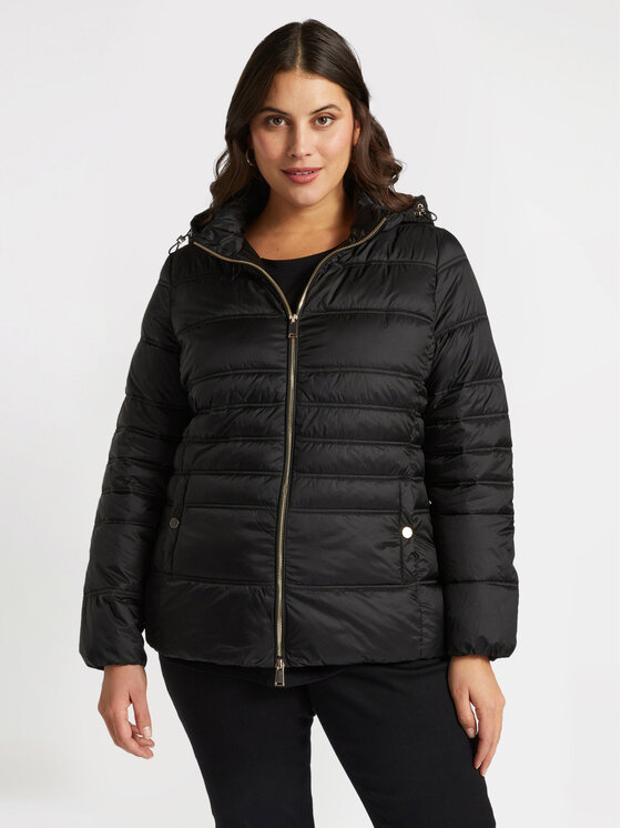 Fiorella Rubino Fiorella Rubino Giubbotto piumino F423T001318N033 Nero Regular Fit
