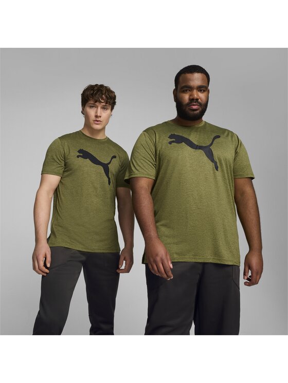 Puma Puma T-Shirt 522352 Zielony Regular Fit