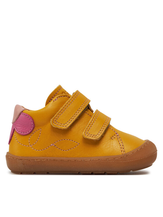 Pantofi Froddo Ollie Flower G2130310-7 M Dark Yellow 7