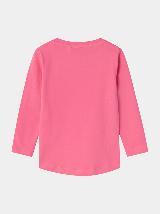 NAME IT NAME IT Bluzka Vix 13224958 Różowy Standard Fit