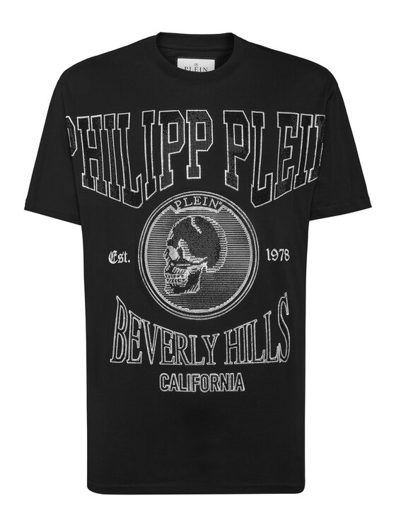 PHILIPP PLEIN PHILIPP PLEIN T-shirt 3407 Nero Regular Fit