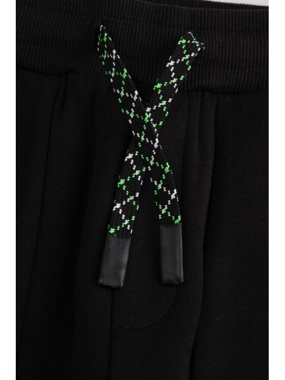 Coccodrillo Coccodrillo Teplákové kalhoty ZC5120103XBJ-021 Černá Regular Fit