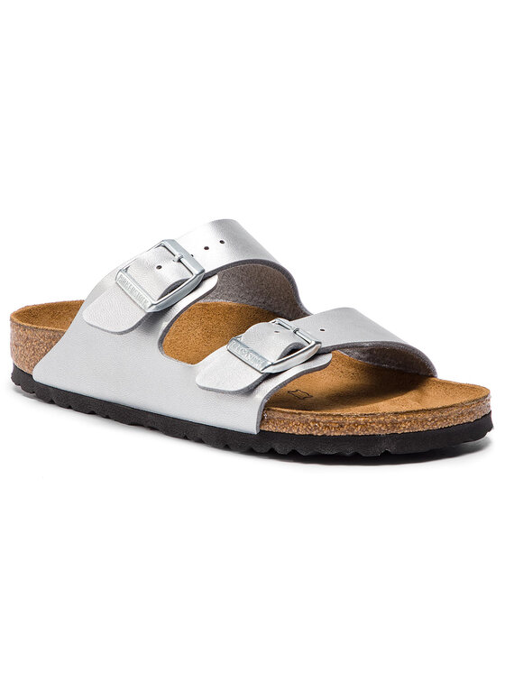 Birkenstock Birkenstock Παντόφλες Arizona Bs 1012283 Ασημί