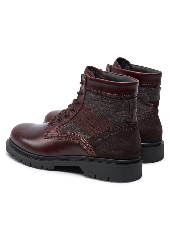 G-Star Raw G-Star Raw Gležnjače Tyler Boot Mid M D25777 Tamnocrvena