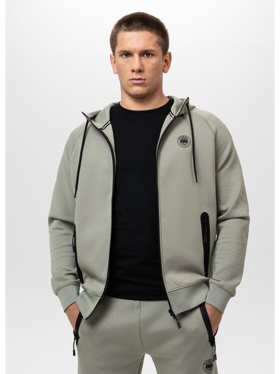 PITBULL PITBULL Bluza DOGWOOD Szary Regular Fit